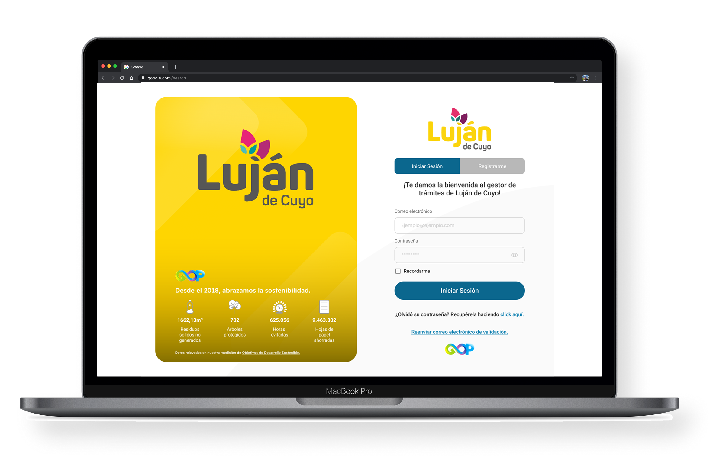 vista desktop web GOP2